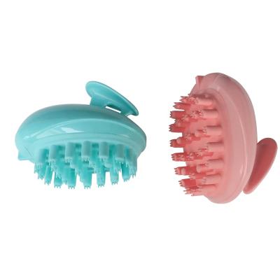 China China Ningbo factory price vibration silicone electric shampoo hair brush sonic massage brush scalp pad for sale