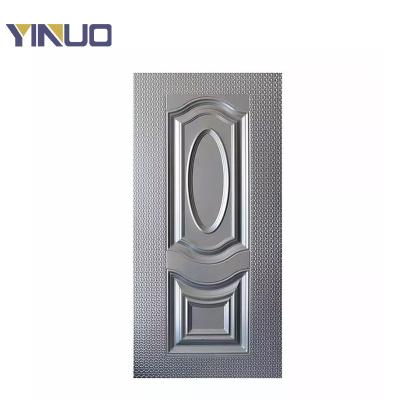 China Waterproof Modern Fancy Office Hotel Soundproof Metal Stamped Steel Door for sale