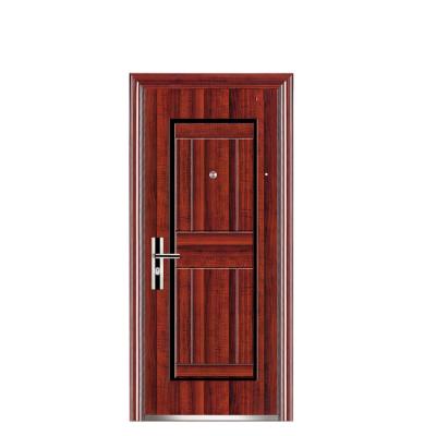 China Modern Style Bedroom Anti Theft Stainless Steel Metal Soundproof Entrance Doors for sale