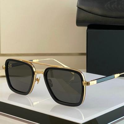 China Metal frame Sunglasses Korean Trend pilot sunglasses men's and women's fashion sunglasses for sale