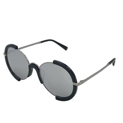 China 2022 Fashion Sunglasses Luxury Metal Glass Unisex Round Fashion Trend High Quality Men's Sunglasses for sale