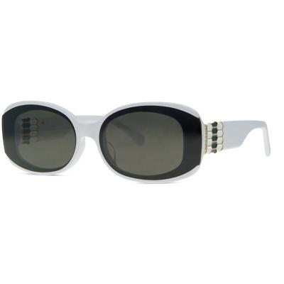 China Fashion sunglasses 2022 new retro flat cat eye sunglasses shape unique design high-end trend sunshade can be changed brand for sale