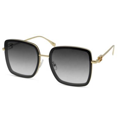 China Fashion Sunglasses 2022 Cat Eye Retro Sunglasses Fashion New Flat Unique Design Trend High-end Sunglasses for sale