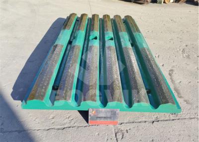 China BOGVIK Customized Coarse Corrugated Jaw Liners with Titanium Carbide Insert for sale