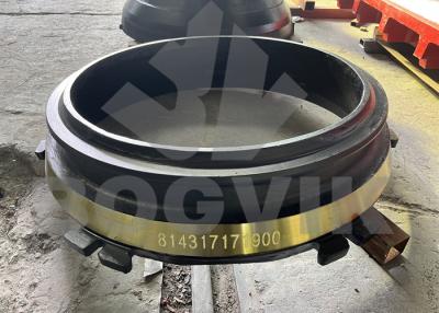 China Cone Crusher Spare Parts GP11F Bowl Liner Mantle 814317171900 814317169500 for sale