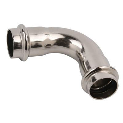 China Stainless Steel Elbow Plumbing Wholesale Coupling Fitting Equal for sale