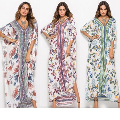 China Hot Selling Women's Breathable Spring And Summer Long Beach Dress Wear Fashion Casual Maxi Dress for sale