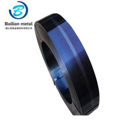 China Metal Stamping DIN Standard Blue Surface Rolling Shutter Spring for sale