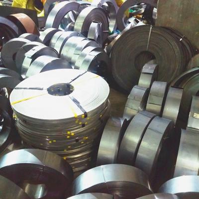 China Metal Stamping Wholesale 65mn Cold Rolled High Carbon Spring Steel Strip For Automotive Valve Piece for sale