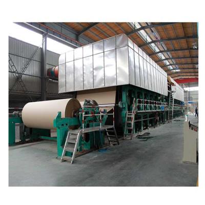 China Paper industry cailun china suppliers 10 ton a day craft paper making machine wrapping paper machine for paper mill for sale