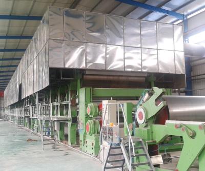 China Paper Industry Cailun Paper Mill 2400mm Carton Paper Making Machine Wrapping Paper Machine for sale