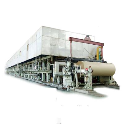 China Hotels Cailun Paper Product Making Machinery Corrugating Machine Piping Recycling Paper Machine for sale