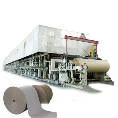 China Hotels Cailun Middle Paper Making Piping Machine Corrugated Paper Machine for sale