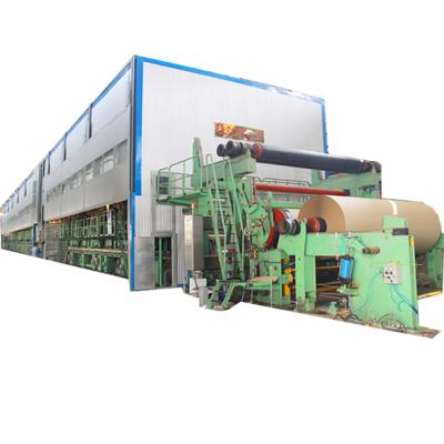 China Hotels Cailun Paper Machine Corrugated Paper Making Piping Machine For Sale for sale