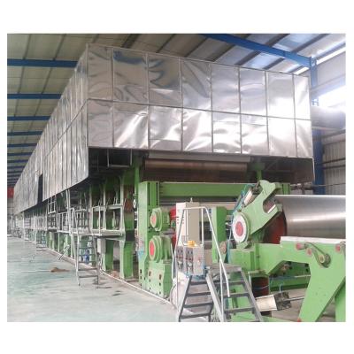 China Paper Industry Cailun Fourdrinier Elephant Coating Papermaking Machine Corrugated Piping Paper Machine for sale