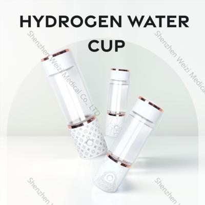 China White Antioxidant Hydrogen Generating Water Bottle Customizable for sale