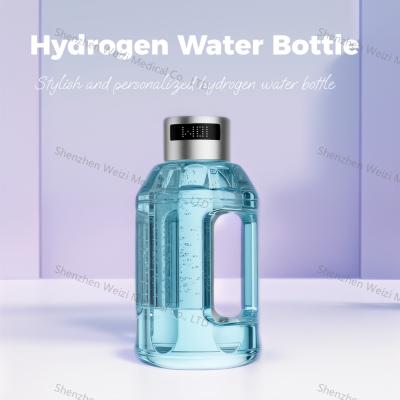 China Wholesale Bottle Of Rich Water Generator Negative Ion Rechargeable Hydrogen Water Bottle for sale