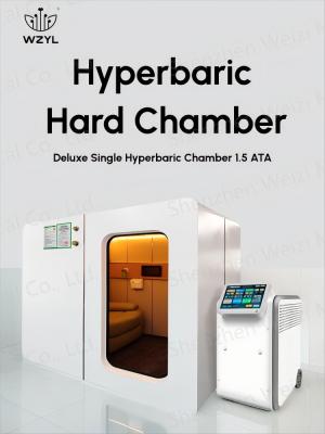 China Single Room Hard Hyperbaric Chamber WEIZI Powerful Beauty And Anti Aging for sale