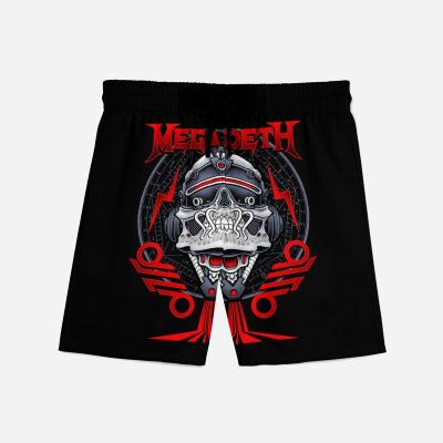 China 3d print QUICK DRY cosplay skull loose beach shorts tattoo man/male sports panties ghost balaclava man/male panties for sale