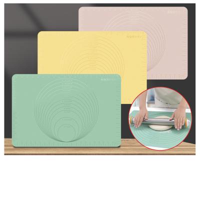 China Non-Stick Silicone Stocked Baking Mats Large Mat Baking Set Silicone Mat for sale