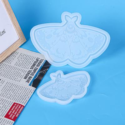 China DIY Mold Butterfly Coaster Food Grade Silicone Sustainable Epoxy Mold New At Amazon Hot Push for sale