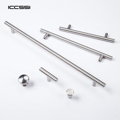 China Wholesale Modern Kitchen Furniture Stainless Steel Cabinet Handles Wardrobes Door Handles Drawer Pulls for sale