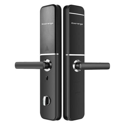 China Smart Fingerprint Door Handle Lock With F9 APP 400*78*28 for sale