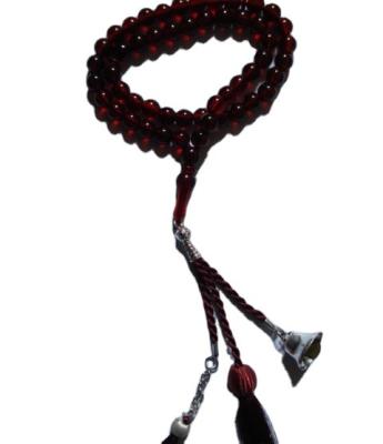 China Formal Fuchsia Muslim Tesbiha Middle East Muslim Rosary Beads for sale