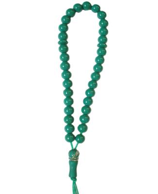 China Formal Plastic Acrylic Muslim Prayer Beads 33 Tasbiha Islamic Prayer Beads for sale