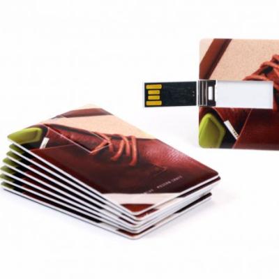 China High Quality Plastic USB Card Credit Card Pendrive USB Flash Memory Reader 4GB Custom OEM for sale