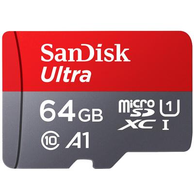 China 100% Original SanDisk Micro SD Card 128GB 32GB 256GB 16G 400GB SD/TF Card Ultra Plastic Micro Class 10 A1 SDSQUNC For Phone for sale