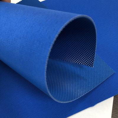 China Other Diamond Pattern Blue PU Food Conveyor Belt for sale