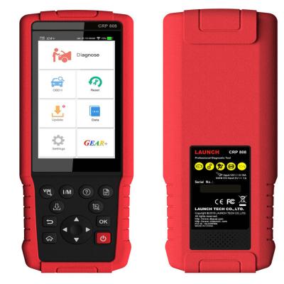 China Full System Code Reader New LAUNCH CRP808 Auto Diagnostic Tool For Full System With 5 Functions OBD2 Service Code Scanner Free Update Online 1 Year for sale