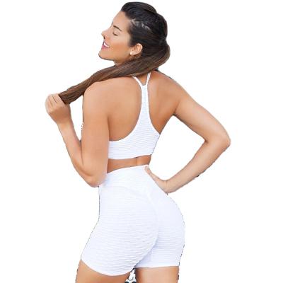 China 2021 High Quality Well-fitting Women's Fitness Anti-Wrinkle Sports High-waist Sports Shorts Comfortable Hip-Lifting Shorts for sale