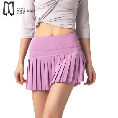 China Pink Women's Breathable Sports Skirt Tennis Pants Golf Skirt Pleated Workout Basics For Running Sports for sale