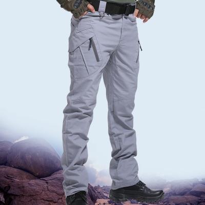 China 2020 Solid Color Casual Multi-pocket Outdoor Men's Trousers Windproof Loose IX9 Pants for sale