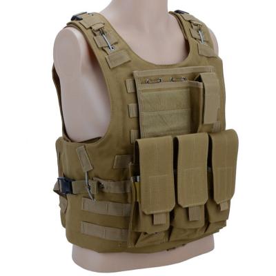 China Bullet Proof Men's Tactical Military Vest Combat Training Gear Plate Carrier Fashion Army Outdoor Waterproof Vest Kick Vests for sale