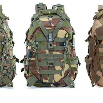 China Anti-theft Tactical Backpack Camouflage Army Bag Military Hunting Backpack Bag Outdoor Hiking Camping Tactical Militia for sale