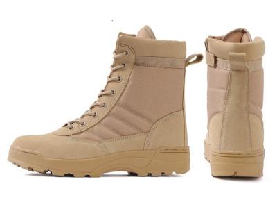 China Lightweight military tactical boots, men's wear-resistant military boots, military tactical combat boots. for sale