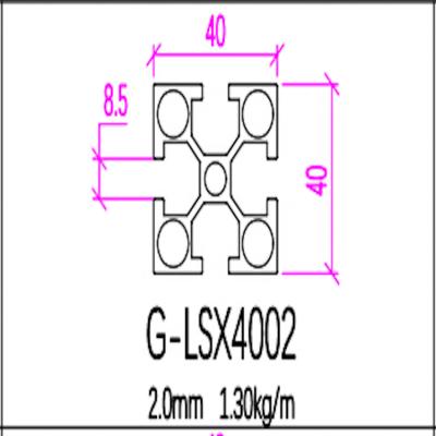 China Decorations Aluminum 6063 Aluminum Extrusion Profiles T-SLOT Aluminum for sale