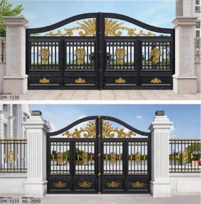 China Easily Assembled Aluminum Single Gate Aluminum Yard Gates for sale