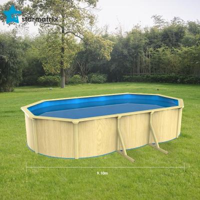 China With 0.4mm 0.4mm steel liner for STARMATRIX SP914612B/BW above ground pool above ground 9.1m diameter amazon ebay hot sale kids paddling pool rectangular best sellers for sale