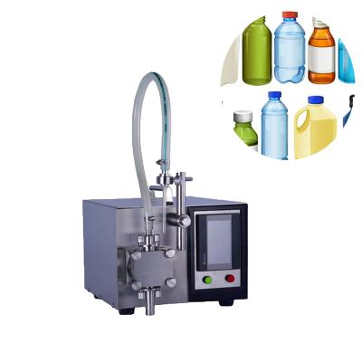 China High Quality Semi-automatic Small Food Table Top Liquid Filling Machine for sale