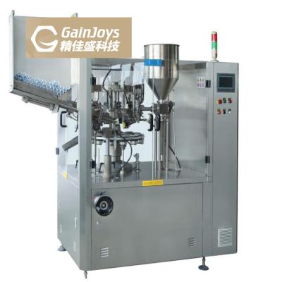 China Semi Automatic Chemical Aluminum-plastic Composite Tube Filling And Sealing Machine for sale