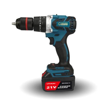 China Lock Automatically Screws Gainjoys Factory Wholesale Adjustable Speed ​​Cordless Impact Drill for sale