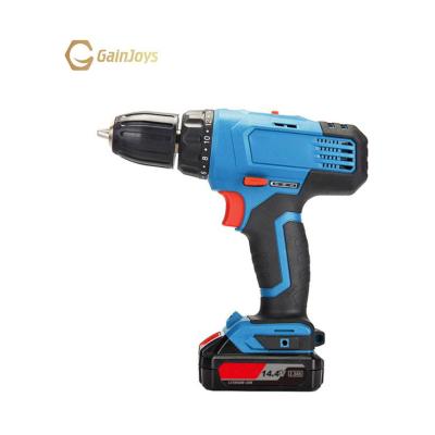 China Lock Automatically Screws Metal Cordless Multifunctional Drill Tool GainJoys Power Tool Life Cordless Drill for sale