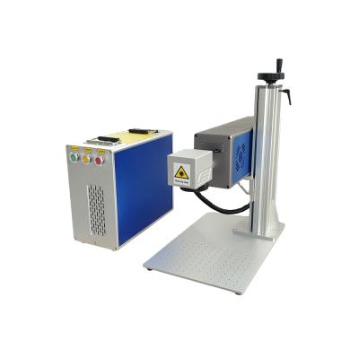 China Laser Marking Factory Direct Sale Smart Accurate Desktop Fiber Laser Marking Machine for sale