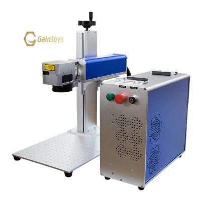 China 3D factory direct sale desktop laser marking optical fiber machine for sale