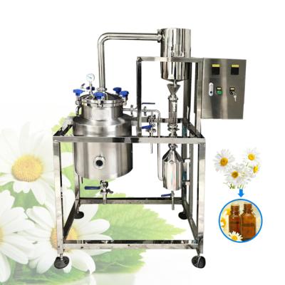 China Factory Precise Stainless Steel Plant Small Essential Oil Extraction Machine for sale