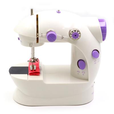 China Portable Straight Line Cutter Household Light Hotels Sewing Machine Mini Desktop Foot Pedal Night Sewing Tool for sale